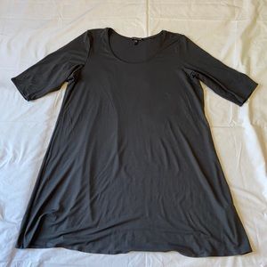 Eileen Fisher Scoop Neck Jersey Tunic Size L